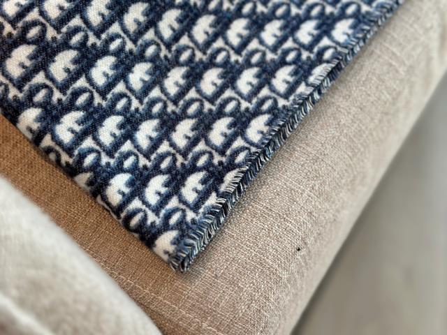 รับพรีออเดอร์ผ้าพันคอ Dior - Oblique Scarf Cashmere มีมัดจำ