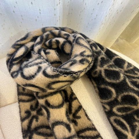 รับพรีออเดอร์ผ้าพันคอ LOEWE - Anagram Alpaca-Blend Scarf มีมัดจำ