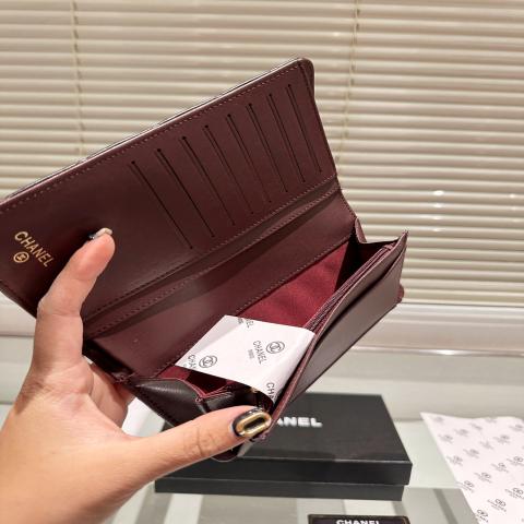 รับพรีออเดอร์กระเป๋าเงิน CHANEL - Matelassé Bifold Long Wallet มีมัดจำ
