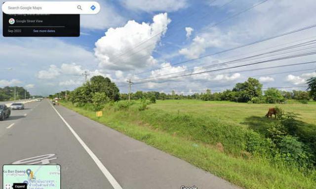 ขายที่ดินสวย ทำเลดี ติดทางหลวงแผ่นดิน หมายเลข 2040 ตรงข้ามปรางค์กู่บ้านแดง  อ.วาปีปทุม จ.มหาสารคาม (เจ้าของขายเอง)