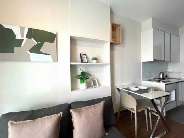 ให้เช่า C Ekkamai Condo ชั้น24 เฟอร์นิเจอร์ครบครัน วิวสวย ใกล้ BTS เอกมัย 