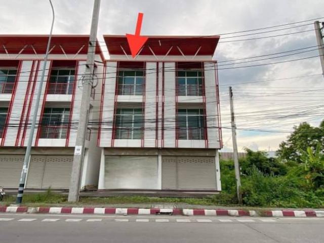 อาคารพาณิชย์เงินเหลือ #ติดถนนค้าขายได้ ขาย 3.2 ล้าน อาคารพาณิชย์ 3 ชั้น ท่าศาลา ถนนสมโภชเชียงใหม่ 700 ปี ขายต่ำกว่าราคาประเมิน