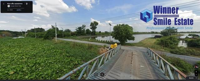 ขาย ที่ดินเปล่า ขนาด 3 ไร่ 1 งาน ที่ดินติดถนนเลียบคลองกาหลง  ใกล้มอเตอร์เวย์ สาย 7