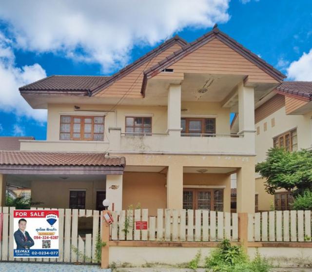 บ้านเดี่ยว 2 ชั้น ราชพฤกษ์ แจ้งวัฒนะ  52.5 ตร.ว. ลภาวัน15 เดินทางเข้า ออกได้สะดวก ราคาสุดคุ้ม