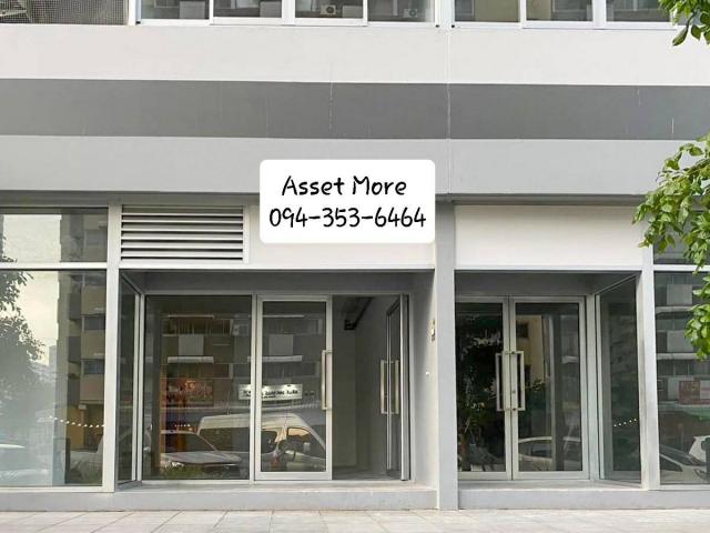 ปล่อยเช่า Shop โครงการ MoriCondo ย่านเมืองทอง ไม่เคยปล่อยเช่า ตึกใหม่มาก 