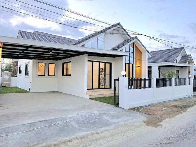 บ้านสร้างใหม่ชั้นเดียว หลังสุดท้าย บ้านแหวน หางดง