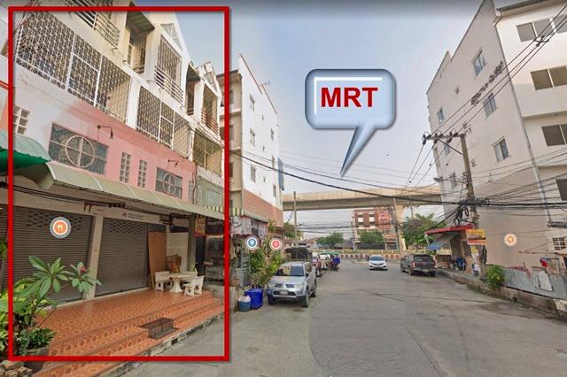 ห่างจากถ.ใหญ่ 20 มMRTเคหะราม รามคำแหง 170-184 38ตรว.โฮมออฟฟิต 3ชั้น 2คูหาติดกัน 428ตรม. 9นอน  