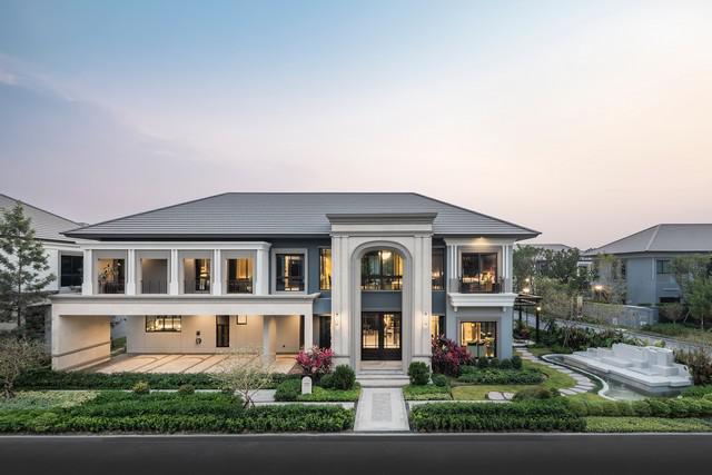 Luxury House For Sale Grand Bangkok Boulevard บ้านหรู 2 ชั้น ราชพฤกษ์ ปิ่นเกล้า ถนนบางเชือกหนัง แขวงบางเชือกหนัง เขตตลิ่งชัน กรุงเทพมหานคร 