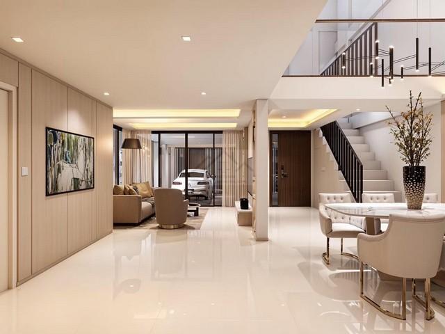 P139 ขาย ทาวน์โฮม ถนนสุขุมวิท71 ซอยปรีดีพนมยงค์ 42 โครงการ บ้านคลองตันนิเวศน์ Baan Klongtanniwet เงียบสงบ รีโนเวทใหม่ สไตล์ Modern Luxury