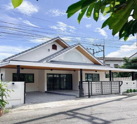 บ้านชั้นเดียว รีโนเวทใหม่ ตกแต่งสวย โซนแม่เหียะ      