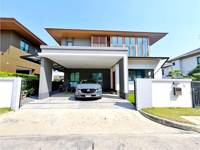 ชาร์เตอร์  รร.นานาชาติแพนเอเชีย 3.0 กม. 2 ชั้น คฤหาสน์แสนสิริ 5 นอน 6 น้ำ จัดเต็มเฟอร์ เครื่องใช้ไฟฟ้า 75 ตร.วา.. MRT ศรีนครินทร์ 38 2.5 กม.