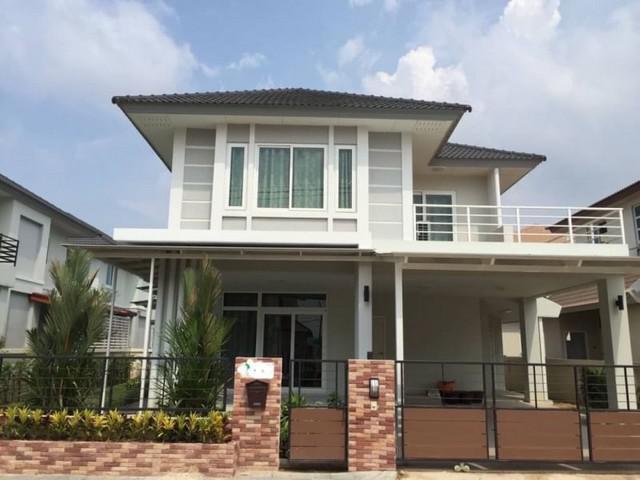 บ้านเช่าหนิงขาใ ศรีราชา บ้านเดี่ยว 2 ชั้น คันทรีโฮมเลค แอนด์ พาร์ค TP-H0941