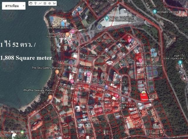 ขายที่ดินพัทยาแปลงสวย ทำเลทอง เขาพระตำหนัก เห็นทะเล TP-L0962