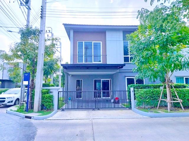 Pet Friendly ห้องแมว Harrow Inter Sch.2.5กม. วิภาวดี แจ้งวัฒนะ ให้เช่าบ้าน 38ตรว 155ตรม. หลังมุม 3นอน 3น้ำ  หมู่บ้านกลางเมือง 