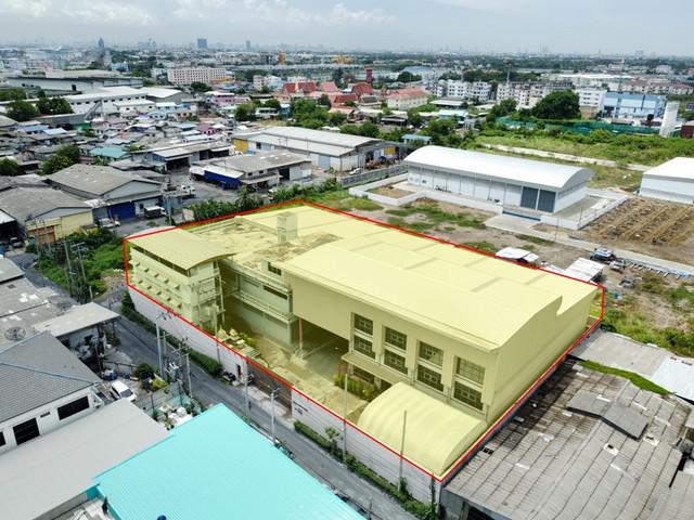 ขายโรงงานบางปู พร้อมใบ รง เนื้อที่ 688 ตรว พท 2,500 ตรม พื้นที่ผลิต ตึกอาคารสำนักงาน โกดัง  ต่ำกว่าราคาประเมิน 