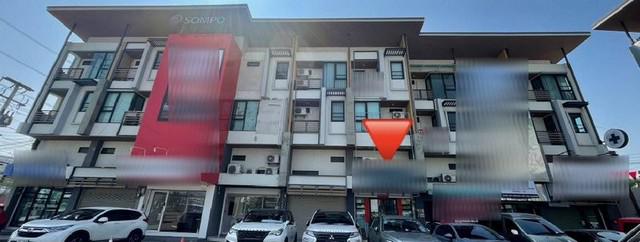 อาคารพาณิชย์ 3 ชั้น โครงการปันนา ติดถนนซุปเปอร์ไฮเวย์