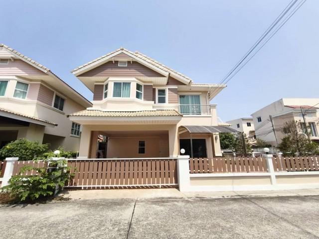 ขาย/ให้เช่าบ้านเดี่ยว 2 ชั้น มบ.มณีรินทร์บางแสน ขนาด 59ตรว 3นอน หลังมุุม พื้นที่เยอะ สภาพดี ใกล้บางแสน มหาลัยบูรพา ตลาดหนองมน บ้านปึก ชลบุรี