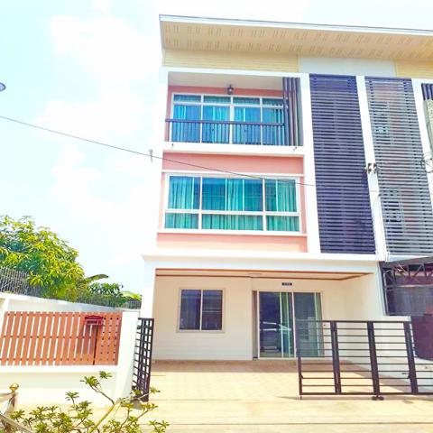 MRTดอนเมือง2.3 กม.คฤหาสน์แนวตั้ง ให้เช่า3 ชั้น  รร.นานาชาติฮาร์โรว์  2.2 กม. คลีนิคความงาม  ใหม่ 34ตร.วา. 410ตร.ม. 3นอน ตลาดโกสุมรวมใจ 750ม.