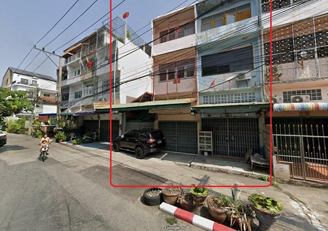 ทำเลดี 80ตรว.MRTจรัญ3 วัดท่าพระ 399ม. โกดัง หรือ อาคารพาณิชย์ 4 ชั้น 3คูหา 1000 ตร.ม. เดอะมอล์ท่าพระ 2.4 กม.  จอดรถในอาคาร 4 คัน รัชดา 