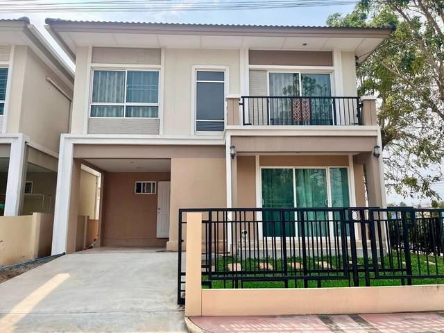 BH3505 ให้เช่าบ้านแฝด 2 ชั้น หลังมุม หมู่บ้านภัสสรไพรด์ ปิ่นเกล้า-วงแหวน  ทำเลดี ใกล้ The Salaya Mall, ตลาดศาลายา
