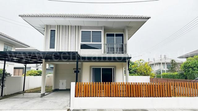 บ้านเดี่ยว ฮาบิเทีย บอนด์ ราชพฤกษ์ หลังมุม ต่อเติมพื้นที่จอดรถ