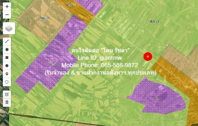 พื้นที่ดิน ที่ดิน ติดถนนสุวินทวงศ์ อ.เมืองฉะเชิงเทรา  107340000 - ใกล้ บริษัท ซีพีเอฟ (ประเทศไทย) จำกัด (มหาชน) ราคาไม่แรง! ฉะเชิงเทรา   
