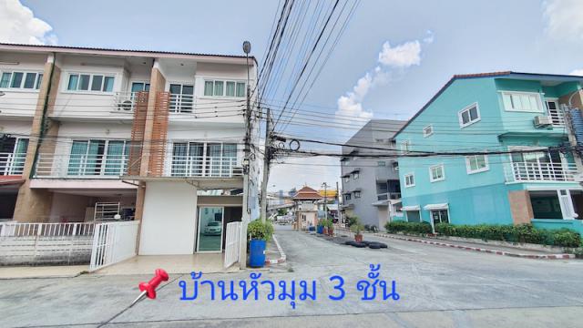 BH3541 ให้เช่าทาวน์โฮม 3 ชั้น โครงการโฮมอินทาวน์ พหลโยธิน 73 ติดถนนใหญ่