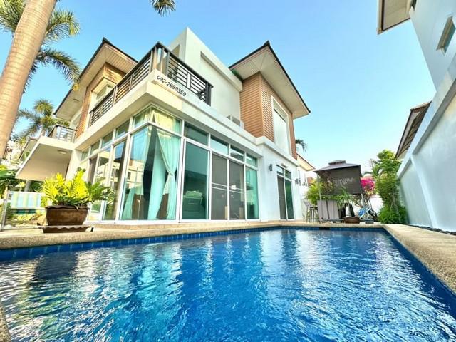 บ้านเดี่ยวพร้อมสระว่ายน้ำ มบ.เฮอริเทจ บางพระ สุขุมวิท ชลบุรี TP-H1178