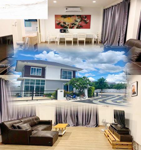 หินเหล็กไฟ 450ม.PTT Station ปตท. บ้านเดี่ยว 2 ชั้น หลังมุม 3นอน 3น้ำ 52ตร.วา. 250ตร.ม. รร.นานาชาติหัวหิน 7.0 กม. พร้อมเฟอร์ ตลาดหนองขอน