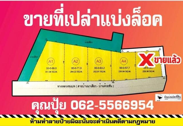 ขายที่เปล่าตำบลนาเสียวชัยภูมิ โฉนดปลอดภาระ เยื้องโรงเรียนนาเสียว