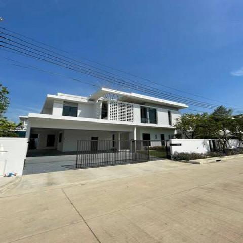 P656 ให้เช่า บ้านเดี่ยว 2 ชั้น โครงการ มัณฑนา บางนากม 15 Mantana Bangna Km.15 พร้อมเฟอร์นิเจอร์ ใกล้เมกาบางนา ทางคู่ขนาน ถนนบางนา-ตราด