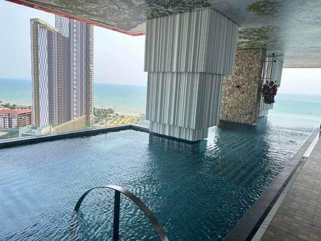คอนโดริเวียร่า Ocean Drive 28.7ตร.ม.ชั้น12 ห้องริม วิวเมือง ห้องนอนมองเห็นทะเล
