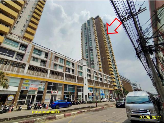 ขายคอนโดมือสอง อำเภอปากเกร็ด นนทบุรี โครงการ โซไซตี้ คอนโดมิเนียม
