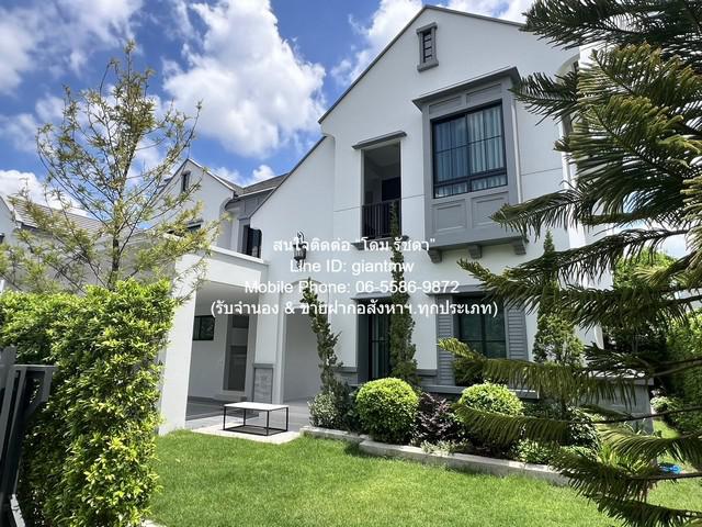 บ้าน ให้เช่าบ้านเดี่ยว นันทวัน พระราม 9–กรุงเทพกรีฑาตัดใหม่ (Nantawan Rama 9-New Krungthepkreetha) 107 ตร.ว. 4 น 5 น้ำ 3 จอดรถ ราคา 290,000 บาท/เดือน  ทำเลดี  เป็นบ้านเดี่ยวหรู พร้อมอยู่ ที่มีทะเลสาบขนาดใหญ่ สายไฟฟ้าใต้ดินทั้งโครงการ และรองรับ EV Cha