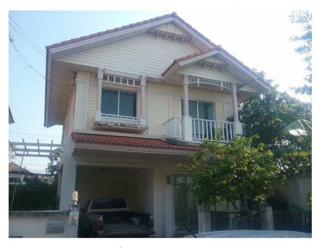 ขายบ้านเดี่ยวมือสอง อำเภอเมืองปทุมธานี จังหวัดปทุมธานี โครงการ มณีรินทร์พาร์ค