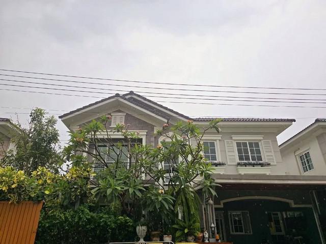  ให้เช่าบ้านตกแต่งทั้งหลัง โครงการใหม่  Prestige Future รังสิต มี Wall charges ชาร์จรถยนต์ไฟฟ้าได้ที่บ้าน
