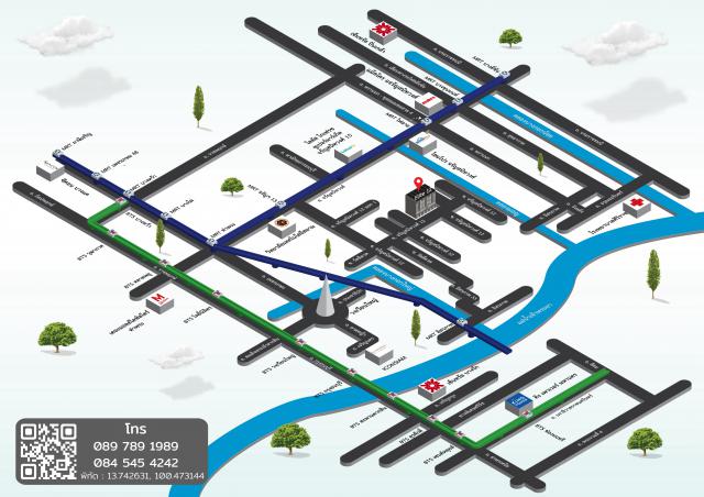 Elite 12 – ทาวน์โฮมหรู 4 ชั้น ใกล้ MRT จรัญฯ13 (เพียง 400 เมตร)
