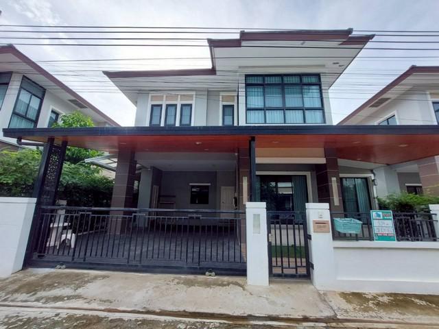 ขายบ้านเดี่ยว 2 ชั้น 53.4ตรว.พร้อมอยู่สภาพสวยมาก หมู่บ้านลัดดาวิลล์ โครงการ 4