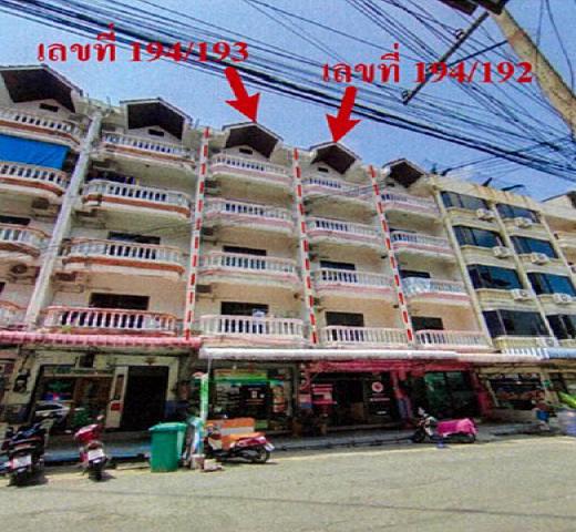 ขายอาคารพาณิชย์ 5 ชั้น 2 คูหา ตำบลหนองปรือ อำเภอบางละมุง ชลบุรี