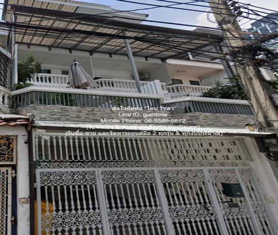 ทาวน์เฮ้าส์ ให้เช่าทาวน์โฮม 4.5 ชั้น (สภาพใหม่) ใกล้ MRT สุทธิสาร 25.8 ตร.ว. 4 น 3 น้ำ ราคา 55,000 บาท/เดือน  26 ตร.วา 4 BR 55000 BAHT. ราคาสุดคุ้ม