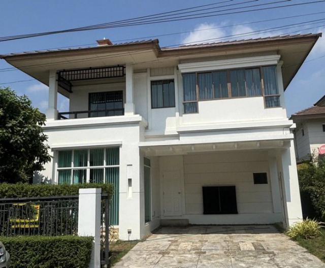 HR2544ให้เช่าบ้านเดี่ยว 2 ชั้น หมู่บ้านเศรษฐสิริ (บางนา-วงแหวน) หลังเมกกะบางนา 200 เมตร เหมาะอยู่อาศัยเดินทางสะดวก