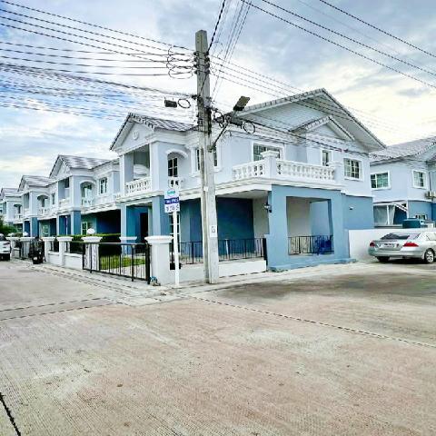 ถ.วัดศรีวารีน้อย APL สุวรรณภูมิ5กม. บ้าน 2 ชั้น ใหม่ หลังมุม 57ตร.วา.237 ตร.ม.ม.หัวเฉียวเฉลิมพระเกียรติ  4.1 กม.3นอน 2 น้ำ  