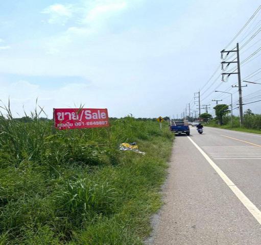 ขายที่เปล่าติดถนนบ้านแพ้ว-กระทุ่มแบนมีความเป็นส่วนตัว สงบ ร่มรื่น เข้าออกได้หลายทางต.สวนส้ม อ.บ้านแพ้ว จ.สมุทรสาคร