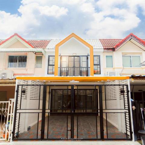 ขายทาวน์เฮ้าส์ 2 ชั้น 16 ตรว. หมู่บ้านสวนทิพย์ คลองลำเจียก 12 สไตล์มินิมอล ใกล้เลียบด่วน