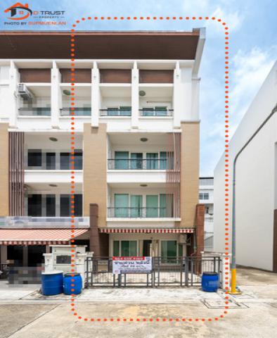 ขาย ทาวน์โฮม 4 ชั้น ม.บิซทาวน์ พระราม 3 - สุขสวัสดิ์  24ตร.ว. หลังมุม พร้อมอยู่