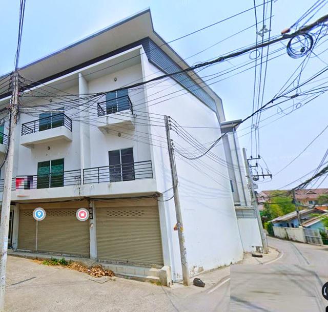 ตลาดแม่เหียะ 100ม. แอร์ครบทุกห้อง ให้เช่าอาคารพาณิชย์  3 ชั้น 46ตร.วา.แม็คโคร แม่เหียะ 1.3 กม. 550ตร.ม พร้อมเฟอร์ เครื่องไฟฟ้า 3 นอน 3 น้ำ 