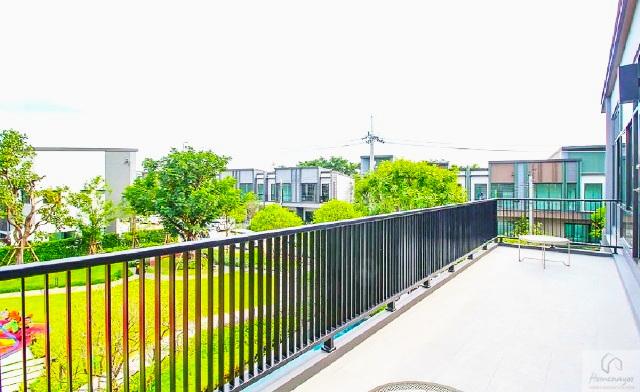 BTS คูคต 2.6 กม.วิวสระว่ายน้ำ. ให้เช่าทาวน์โฮมหรู ใหม่ 2ชั้น 18 ตร.วา.145 ตร.ม.สายไหม54-58 2นอน 2น้ำ ตลาดเคหะออเงิน 1.6 กม. 