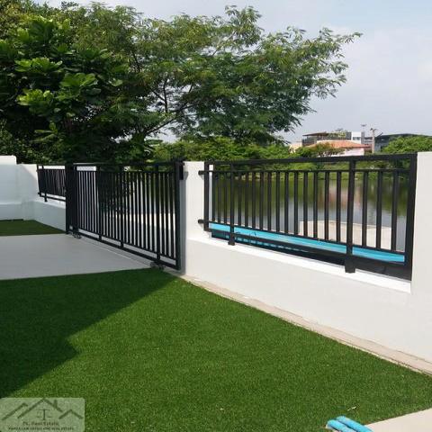 P841 ขาย บ้านเดี่ยว สไตล์โมเดิร์น 2 ชั้น หมู่บ้านมณียา ถนนประดิษฐ์มนูธรรม เลียบด่วน ที่ดิน 61 ตรว. หลังบ้าน วิวบึงน้ำ 