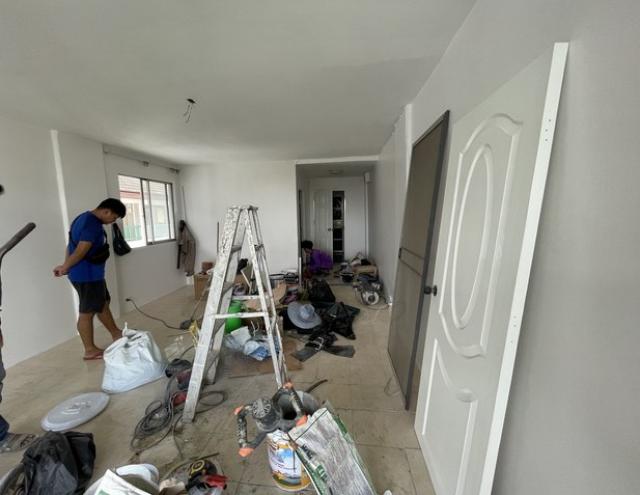 P847 ขาย คอนโด ซิตี้วิลล่า City Villa ตึก F1 ชั้น 9 ซอยลาดพร้าว130  ใกล้ MRT ลาดพร้าว 101 ห้องเปล่าต้องรีโนเวท ห้องมุม