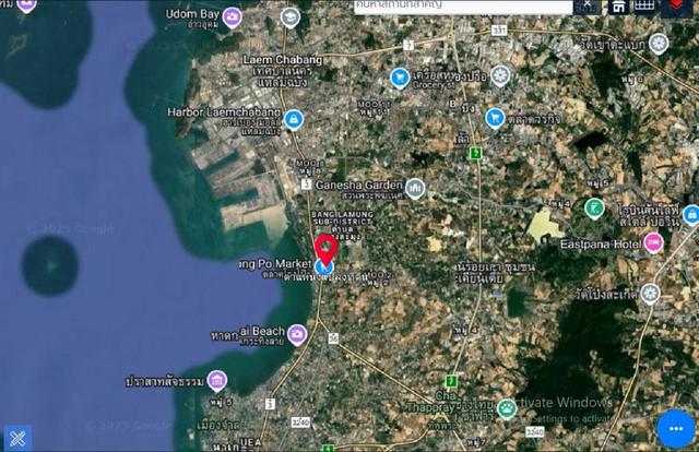 ขายที่ดิน เปล่า โรงโป๊ะ บางละมุง โซนชุมชน ผังเมืองสีส้ม ใกล้โรงเรียน ศรีสุวิช TP-L0401